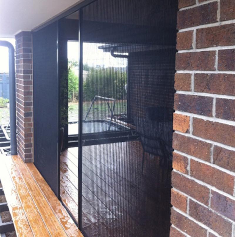 pleated door screens sydney installer
